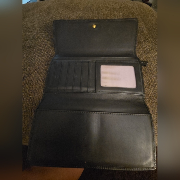 Coach Black and Gray Wallet - Picture 2 of 6